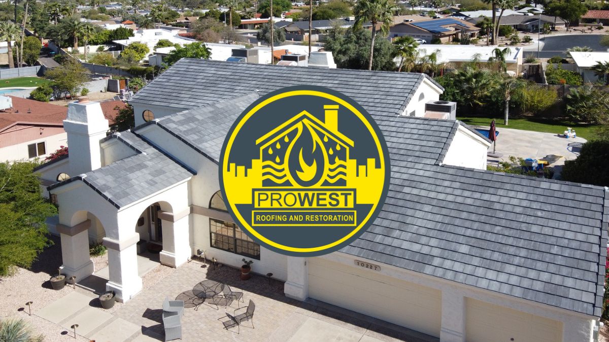 Emergency roof repair in Phoenix from ProWest Roofing.